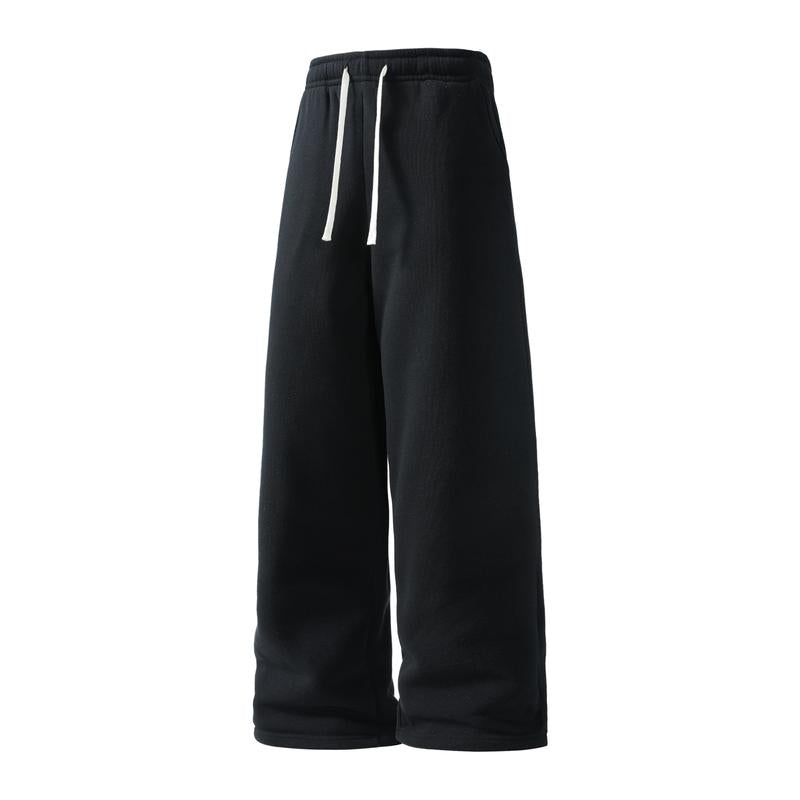 Pack Of 4 Thick Fleece Stretch Drawstring Sweatpants For Men