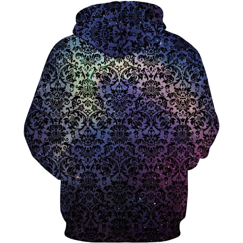 Sweat à capuche 3D décontracté imprimé Mandala Vibe