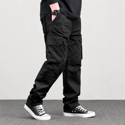 Loose Casual Street Style Cargo Pant With Drawstring For Men