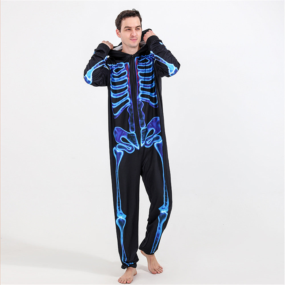 Radiant Halloween Family Matching Hoodie Jumpsuit Set