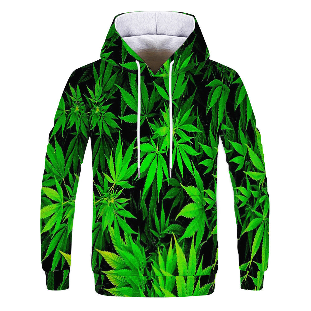 Ultimate Grass And Leaf 3D Printed Hoodie Collection