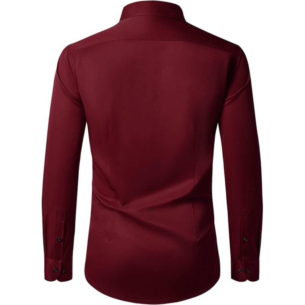 Long Sleeve And Wrinkle Free Button Down Shirt For Men