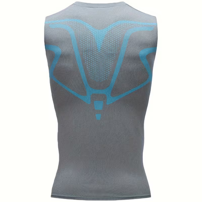 Pack Of 3 Athletic Compression Tank Tops For Sports Training For Men