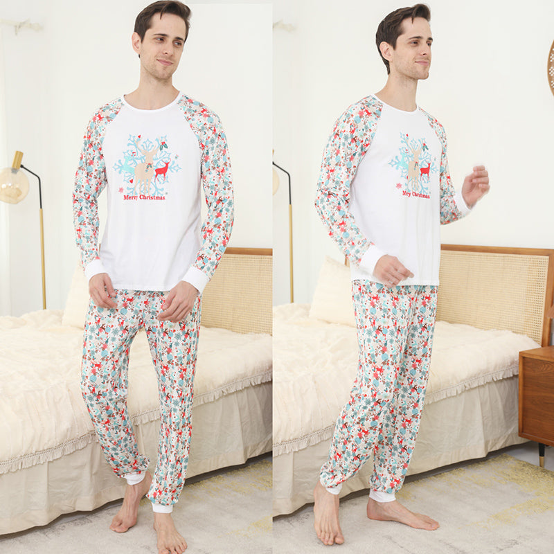 Ensemble de pyjama assorti imprimé pour la famille, motifs minuscules de Noël