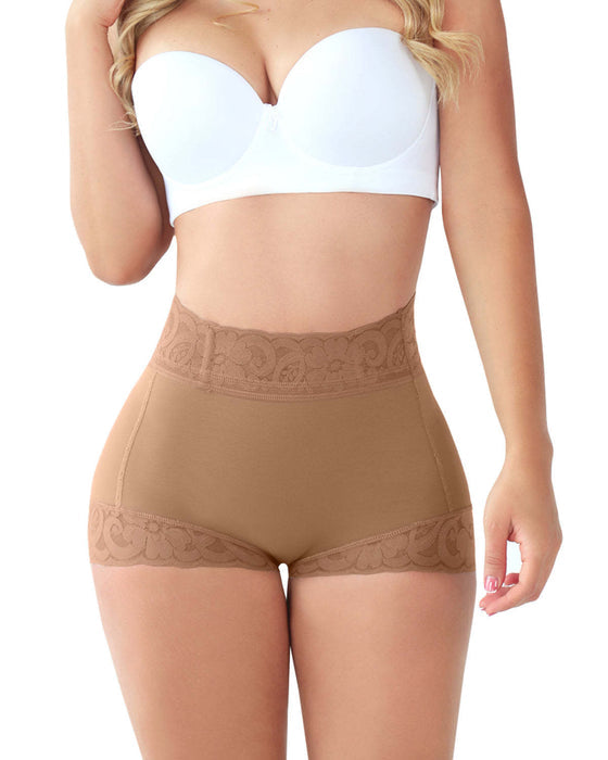 Damen Shapewear Figurformender Slip mit Spitze, klassisch, für den Alltag