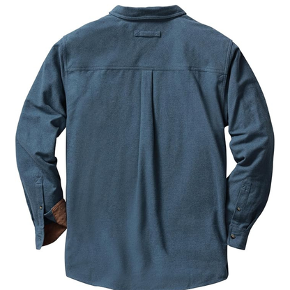 Long Sleeve And Button Down Flannel Shirt For Men