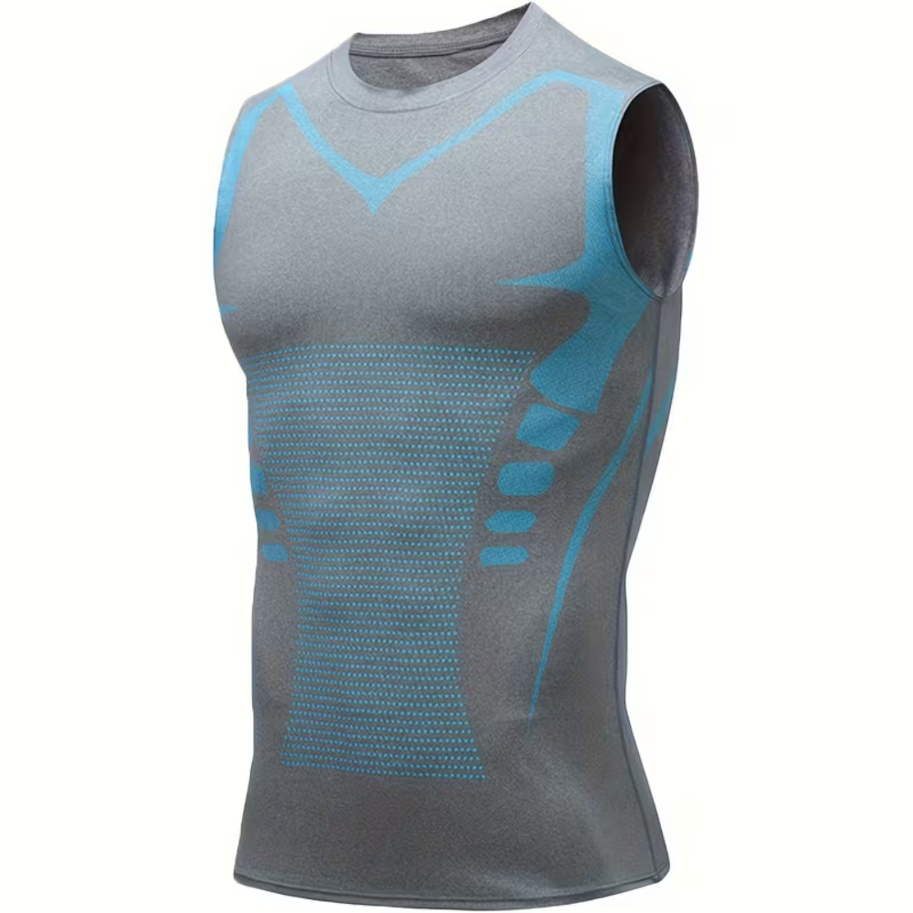 Pack Of 3 Athletic Compression Tank Tops For Sports Training For Men