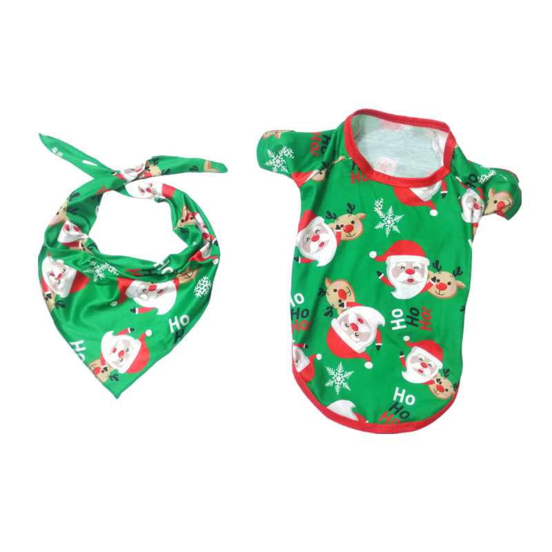 Ho Ho Ho Santa Christmas Family Matching Pajamas Set