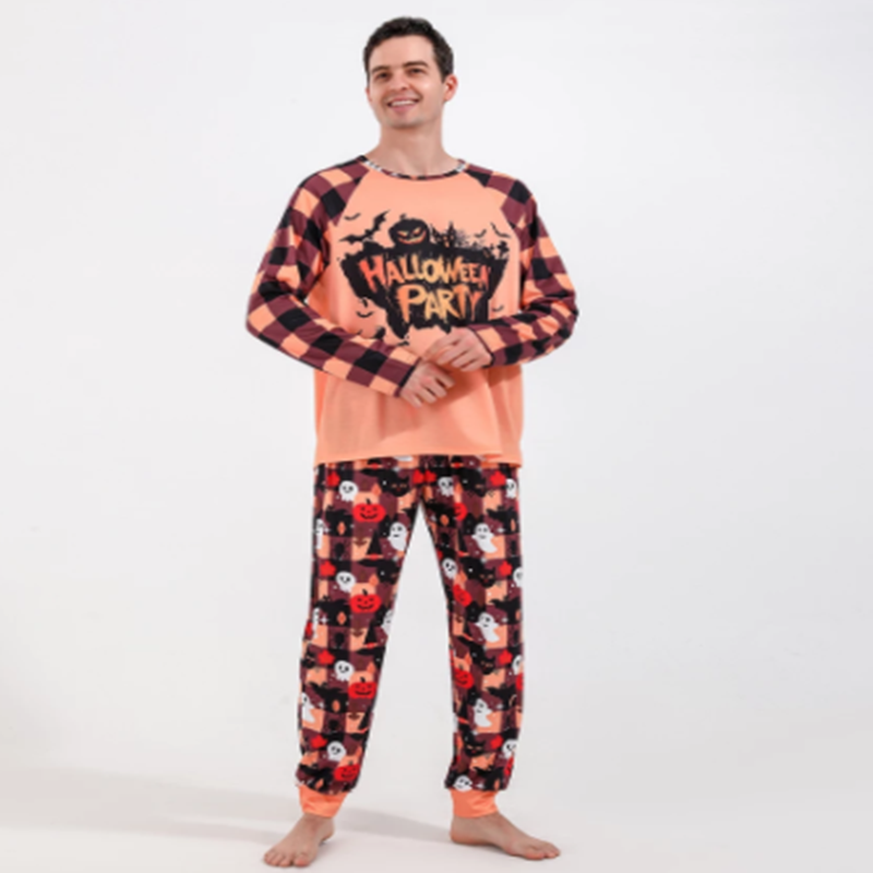 Halloween-Party-Familien-passendes Pyjama-Set