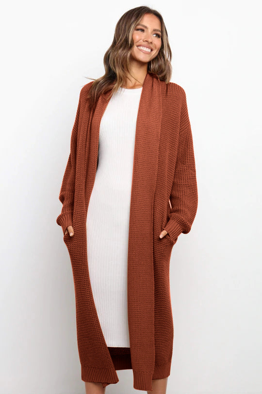 Ultra Long Loose Sweater Cardigan