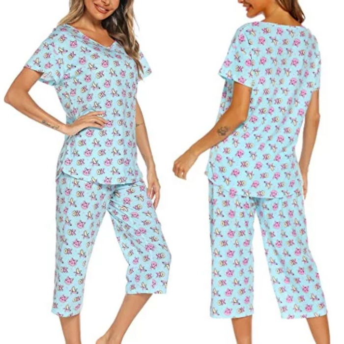 Gemütliche Pyjama-Nachtwäsche-Sets