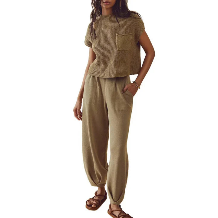 Spring Womens Sweater Suit