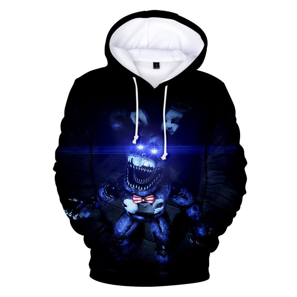 Vibrant Cartoon Digital Printed 3D Hoodie