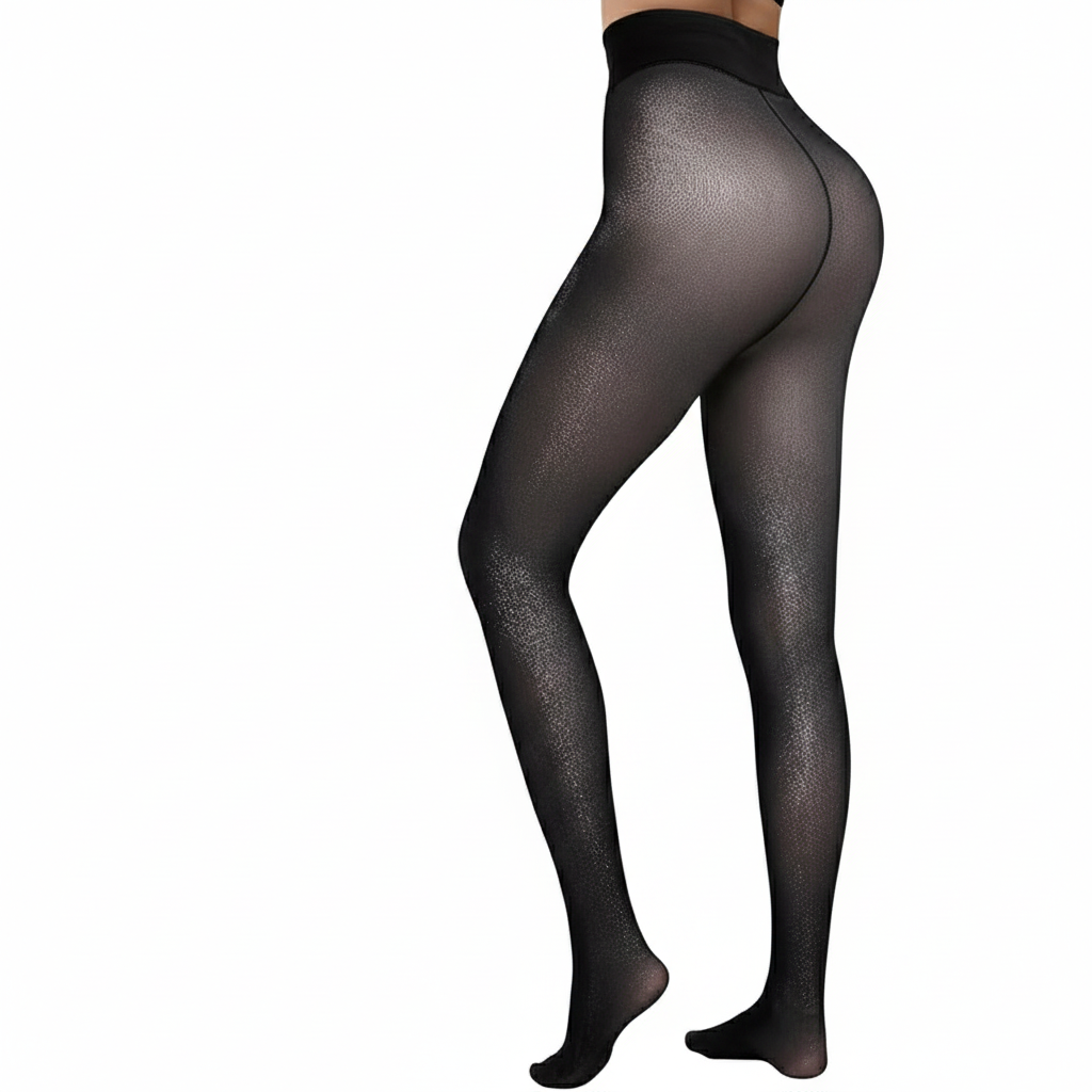 Fleece Lined Tights With Thermal Comfort For Women