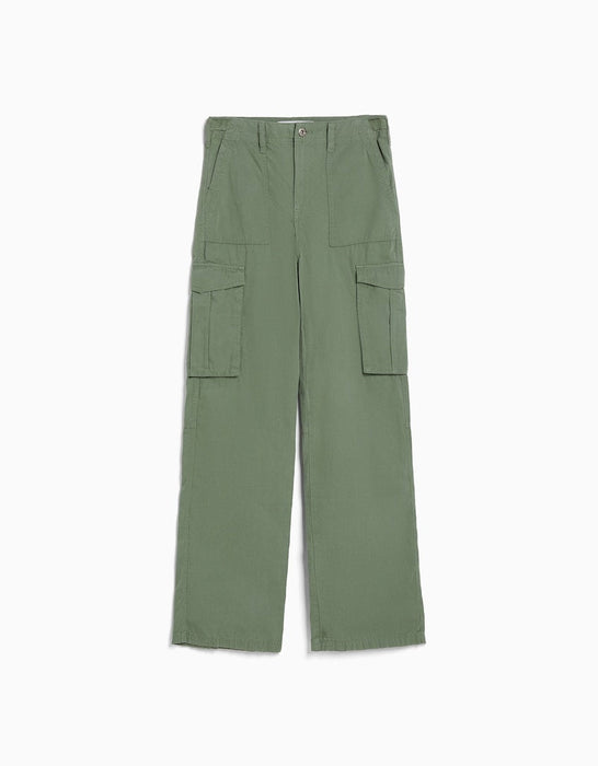 Pantalon cargo réglable à jambe droite 