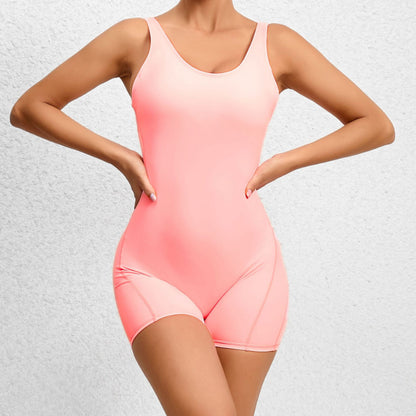 Backless Cutout Lifting Yoga Romper