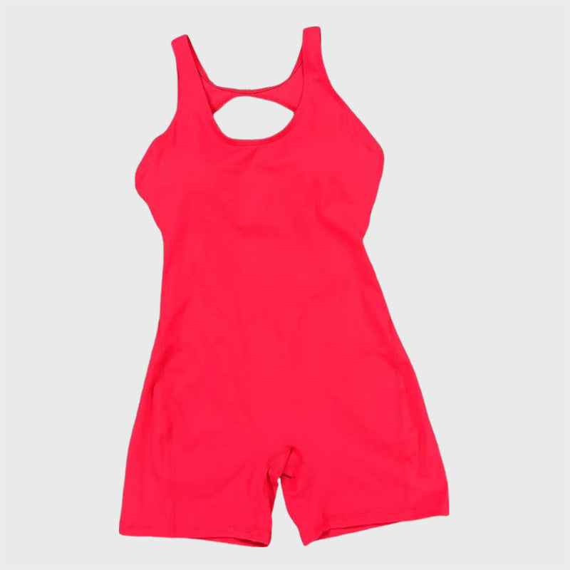 Backless Cutout Lifting Yoga Romper