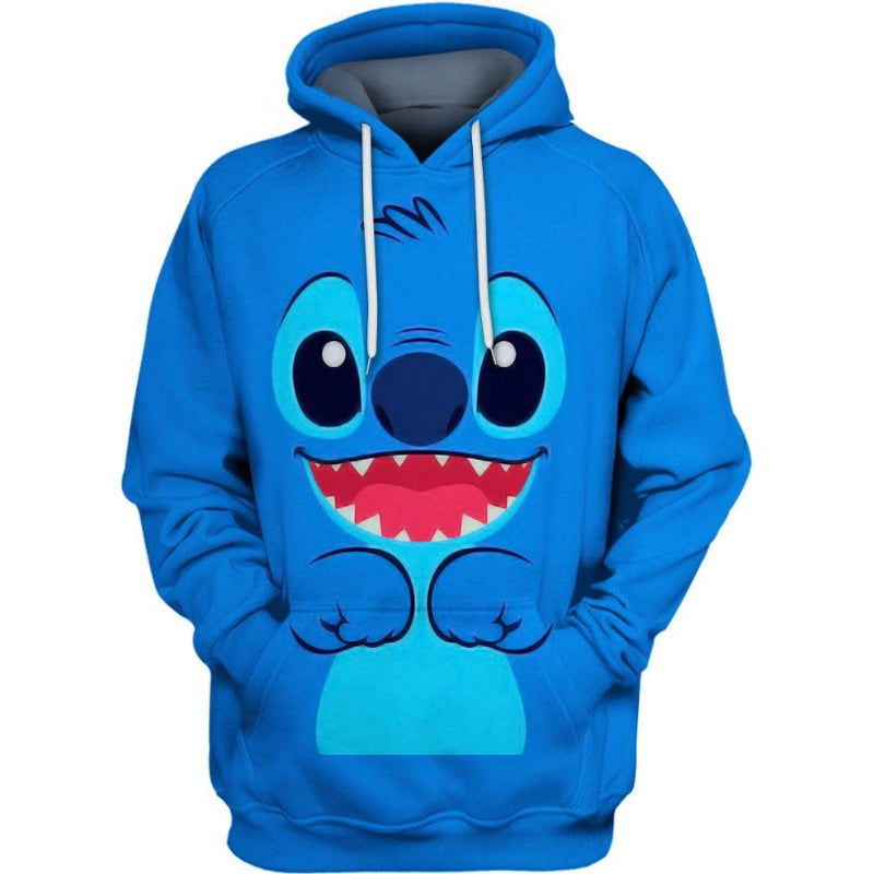 Blue Stitch Hoodie