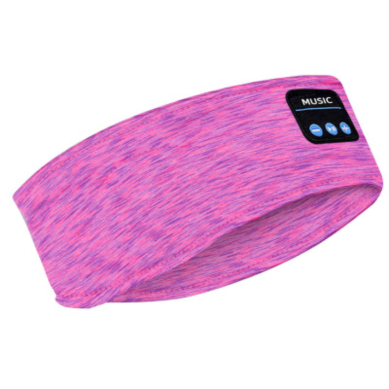 Écouteurs Bluetooth en tricot, bandeau élastique fin et doux