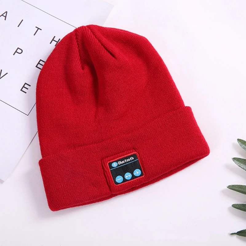 Bluetooth Headset Knitted Hat