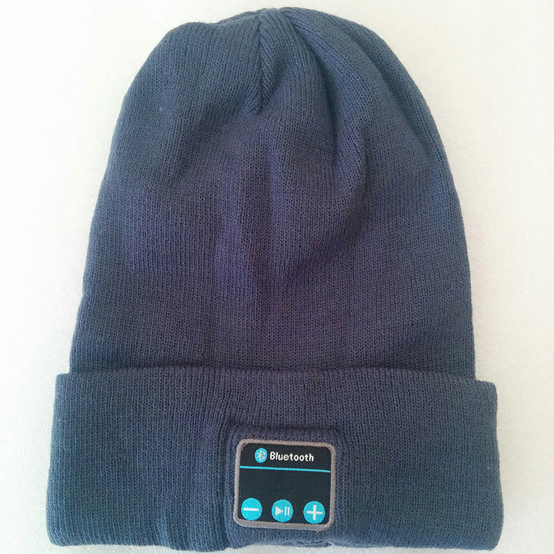 Bluetooth Headset Knitted Hat