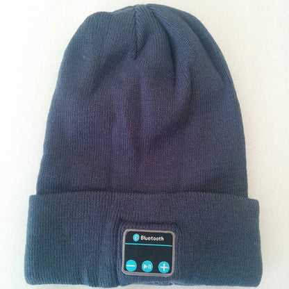 Bluetooth Headset Knitted Hat