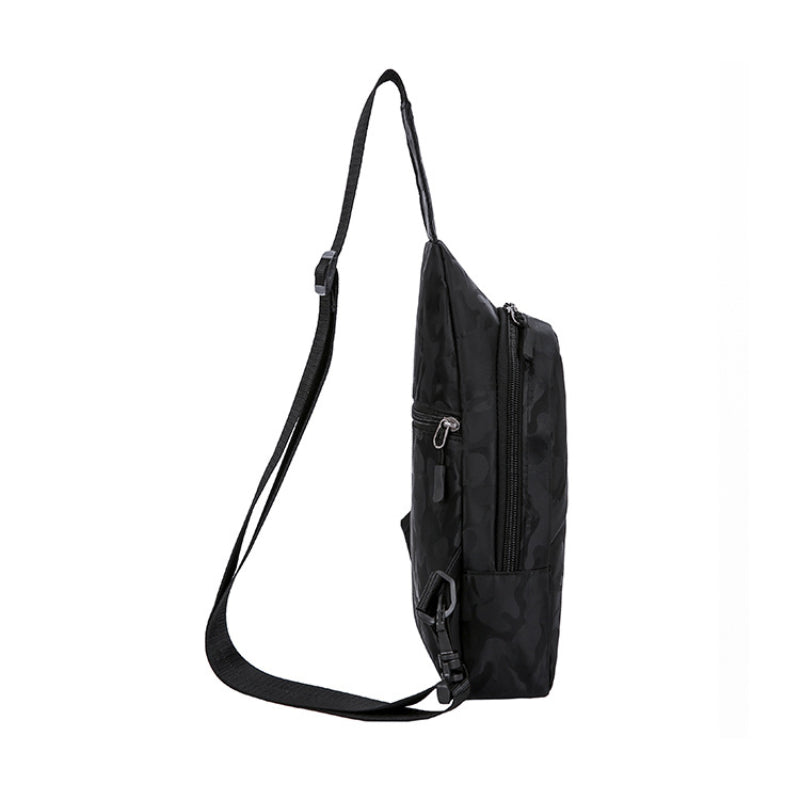 Camouflage Crossbody Bags With Earphone Hole