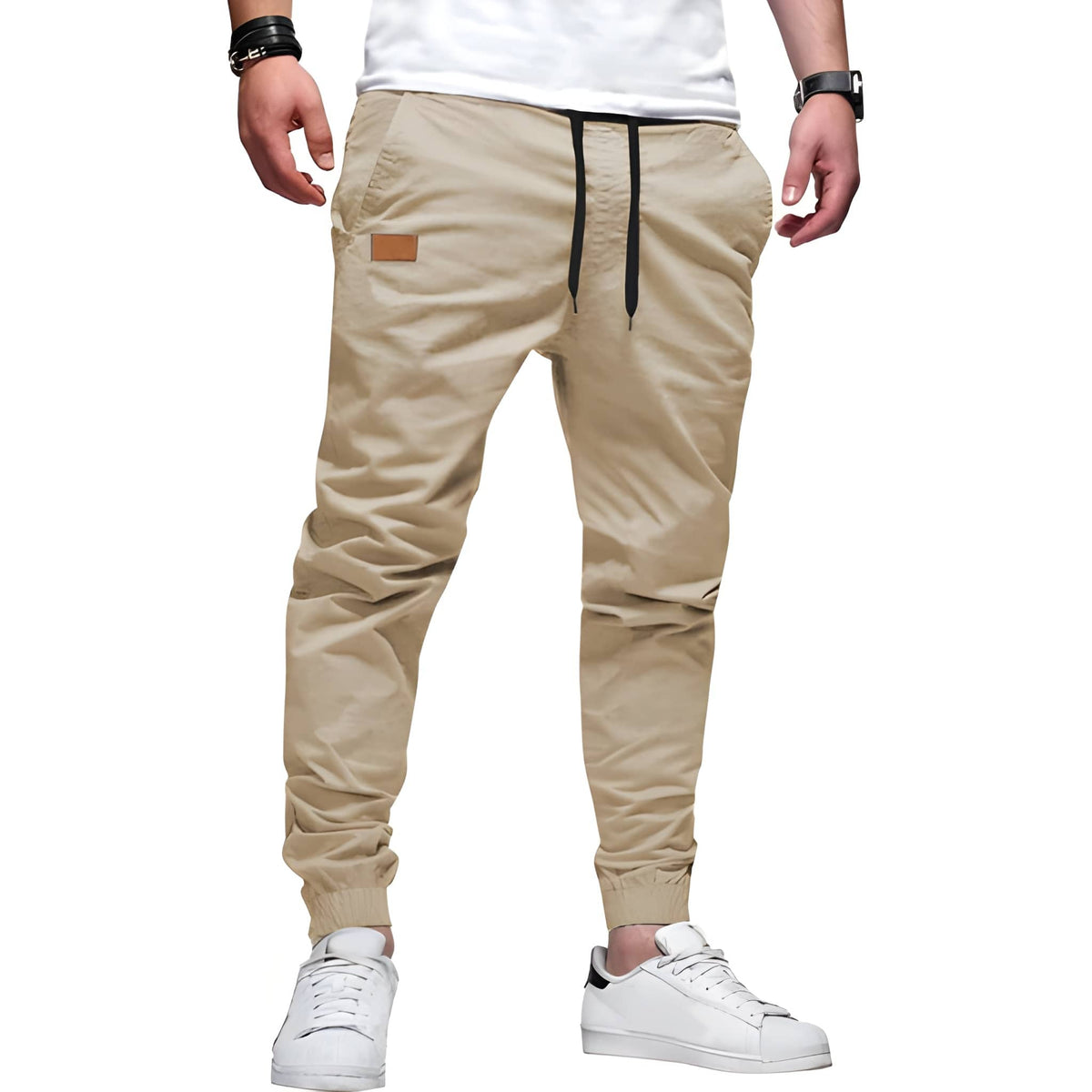 Casual Chino Cargo Joggers Pants For Hiking And Jogging
