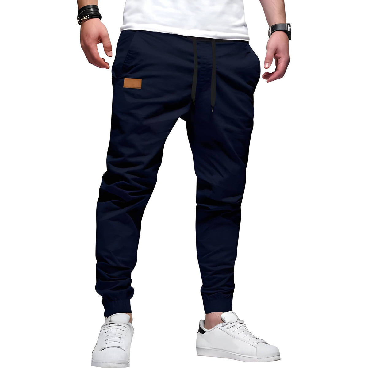 Casual Chino Cargo Joggers Pants For Hiking And Jogging