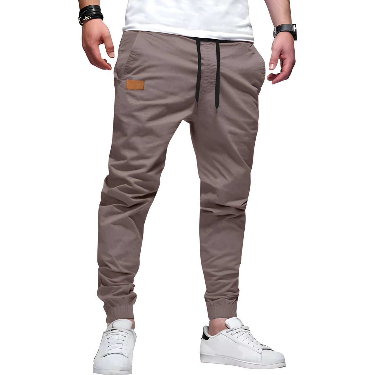 Casual Chino Cargo Joggers Pants For Hiking And Jogging