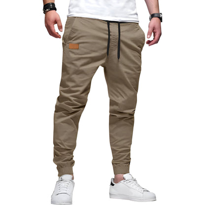 Casual Chino Cargo Joggers Pants For Hiking And Jogging