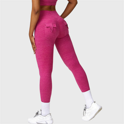 Casual Cargo Pocket Sport Leggings