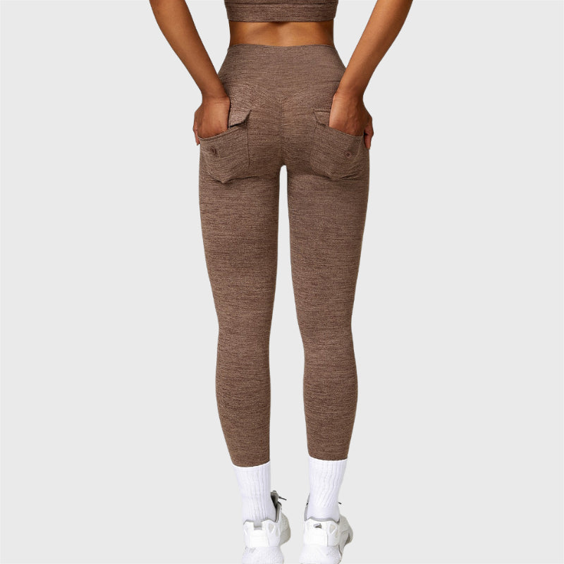 Casual Cargo Pocket Sport Leggings