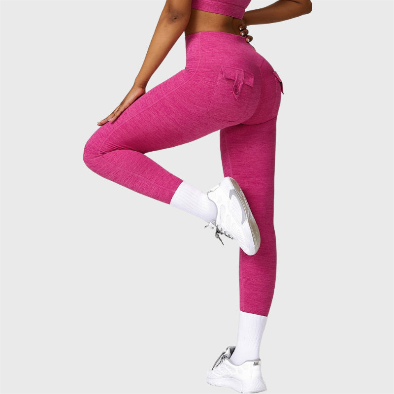 Casual Cargo Pocket Sport Leggings