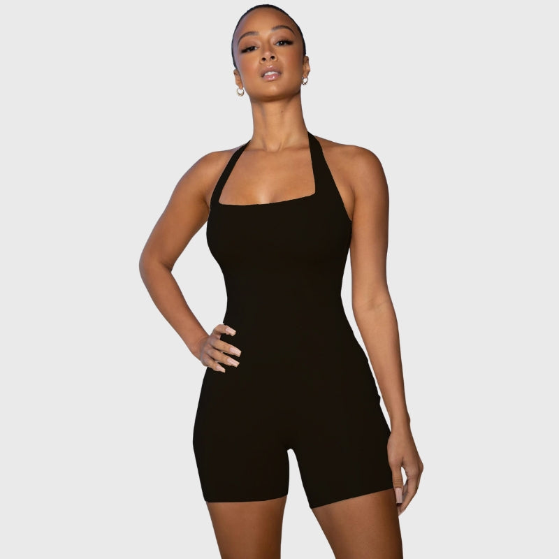 Casual Sleeveless Sporty Romper