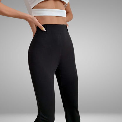 Casual Split Bell Bottom Pants