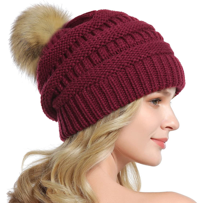 Casual Winter Beanie Knitted Hat