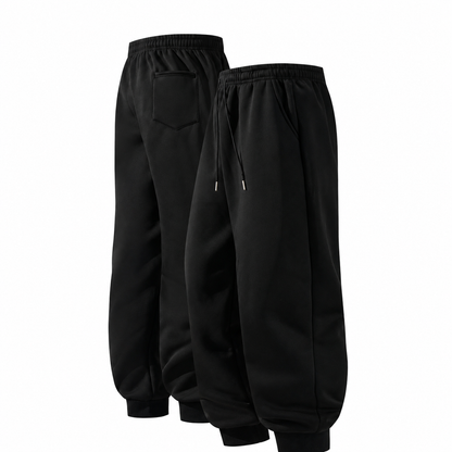 Pack Of 3 Solid Colored Drawstring Jogger Pants For Men