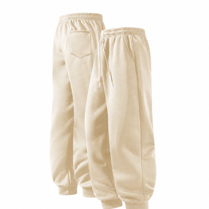 Pack Of 3 Solid Colored Drawstring Jogger Pants For Men