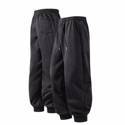Pack Of 3 Solid Colored Drawstring Jogger Pants For Men