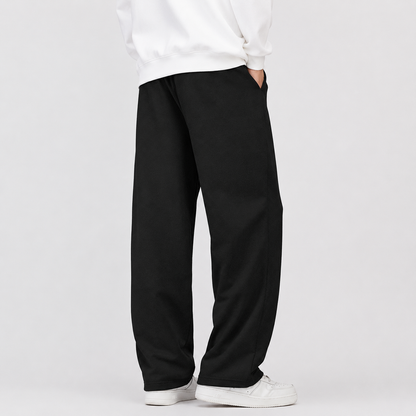 2 Pieces Loose Sports Sweatpants With Drawstring For Men