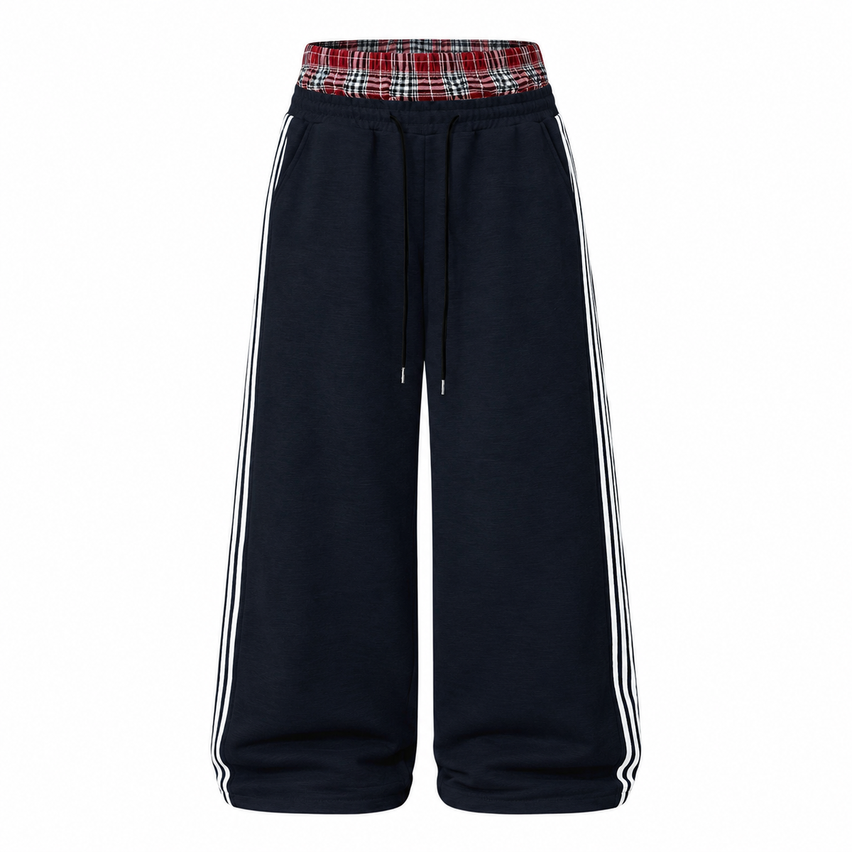 Casual 2 In 1 Thick Knit Streetwear Joggers For Men