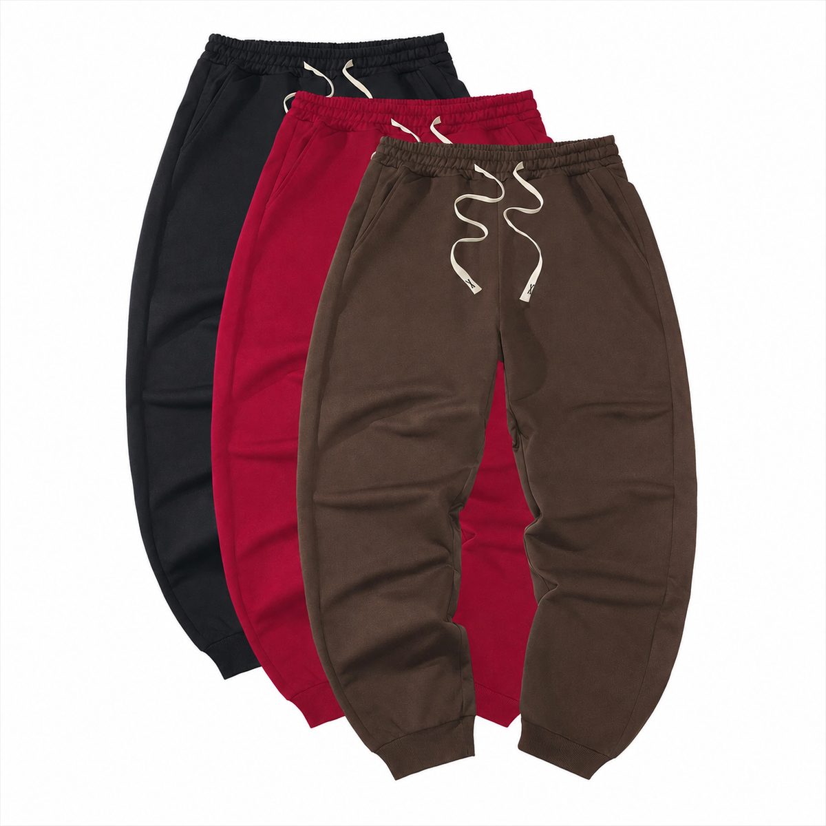 3 Pieces Casual Sweatpants For Workout And Running For Men