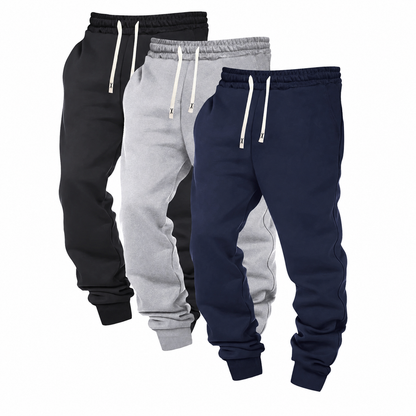 3 Pieces Casual Sweatpants For Workout And Running For Men