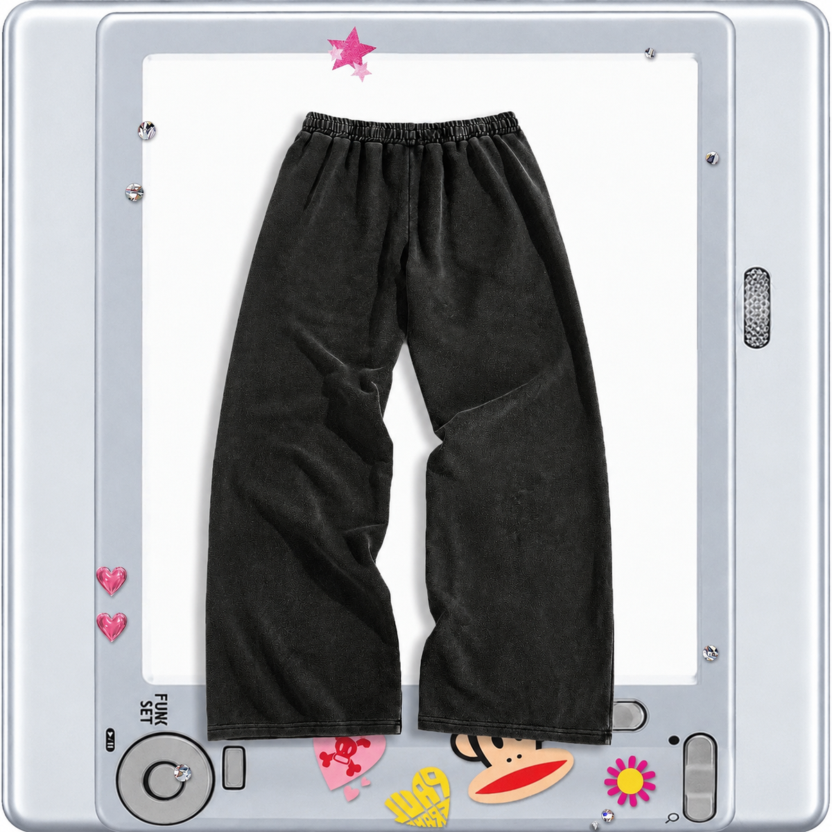 Casual Letter And Cartoon Print Sweatpants For Men