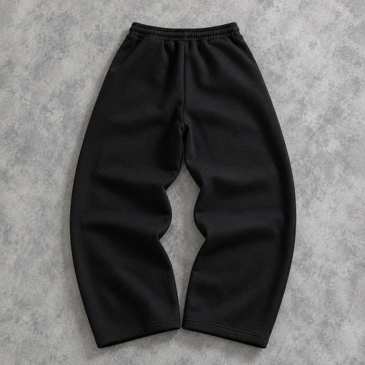 Casual Loose Vintage Floral Sweatpants For Men