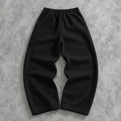 Casual Loose Vintage Floral Sweatpants For Men