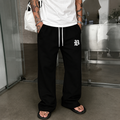 Casual Jogger Pants With Drawstring For Men