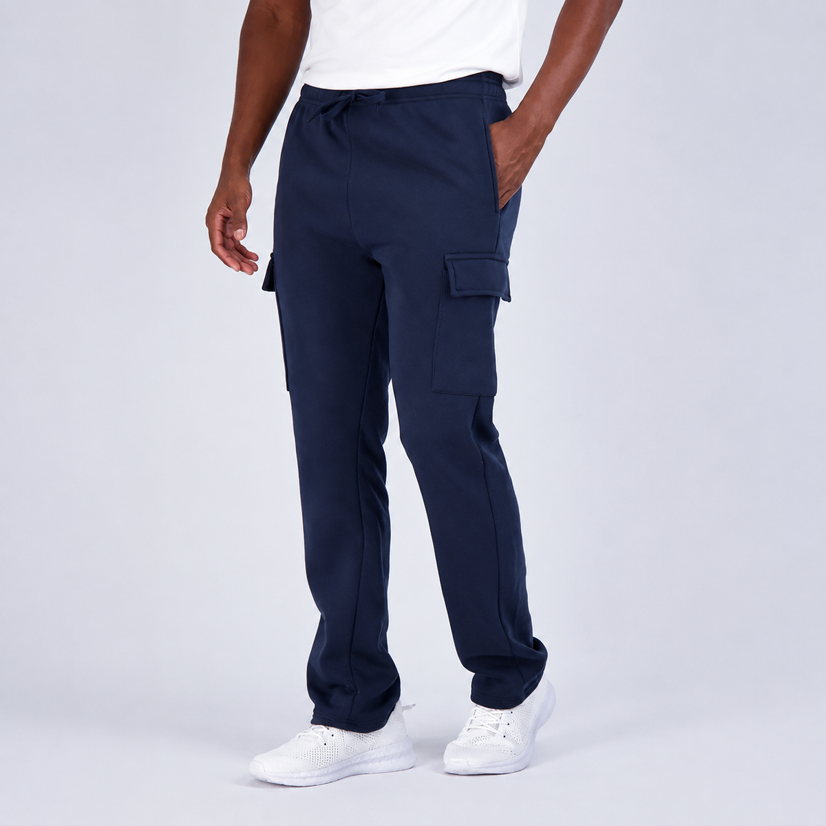 Pack Of 3 Tech Fleece Cargo Sweatpants With Multi Pocket Design For Men