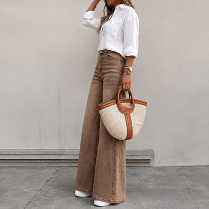 Versatile Straight Daily Wear Casual Jeans For Women